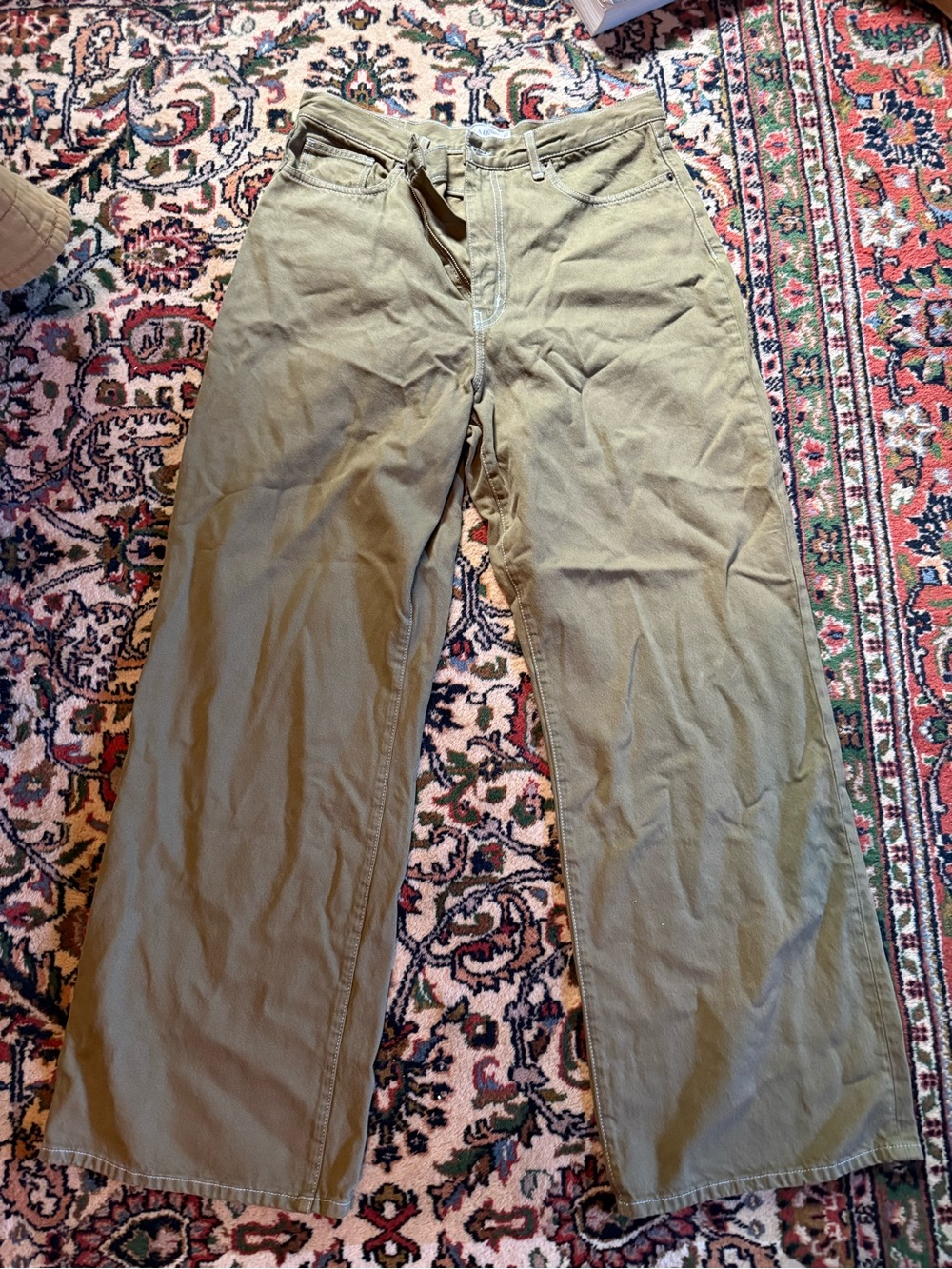 La Ligne Olive Wide-Leg Pants